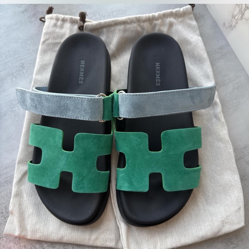 Suede Chypre Cactus / Vert Deau size 39